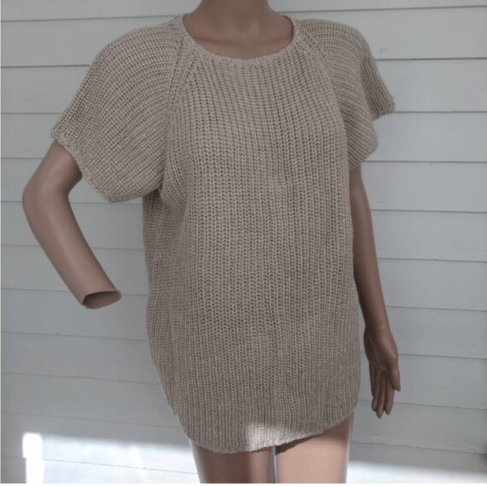 Liz Claiborne Silk Rayon Sweater 80s 90s New Old Stock L - Picture 5 of 6